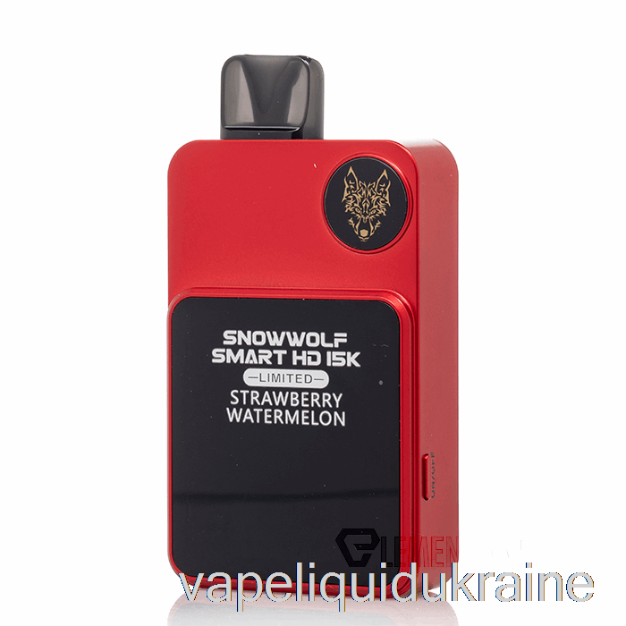 Vape Ukraine Snowwolf Smart HD 15K Limited Disposable Strawberry Watermelon